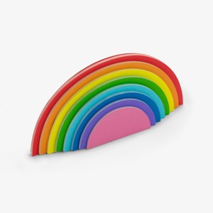 Rainbow post-it notes Foto prodotto
