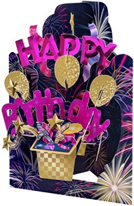 Santoro Swing Cards 3D - Happy Birthday Foto prodotto